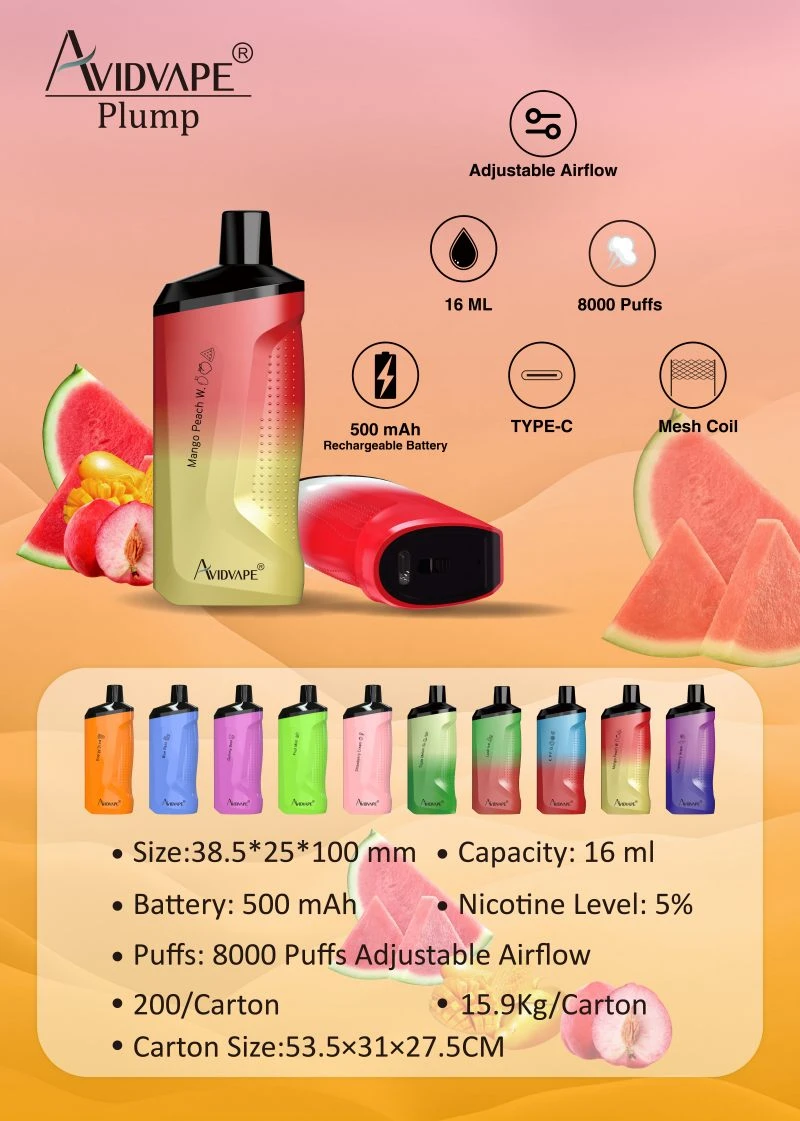 AvidVape Plump 8000 6 AvidVape Plump 8000 6