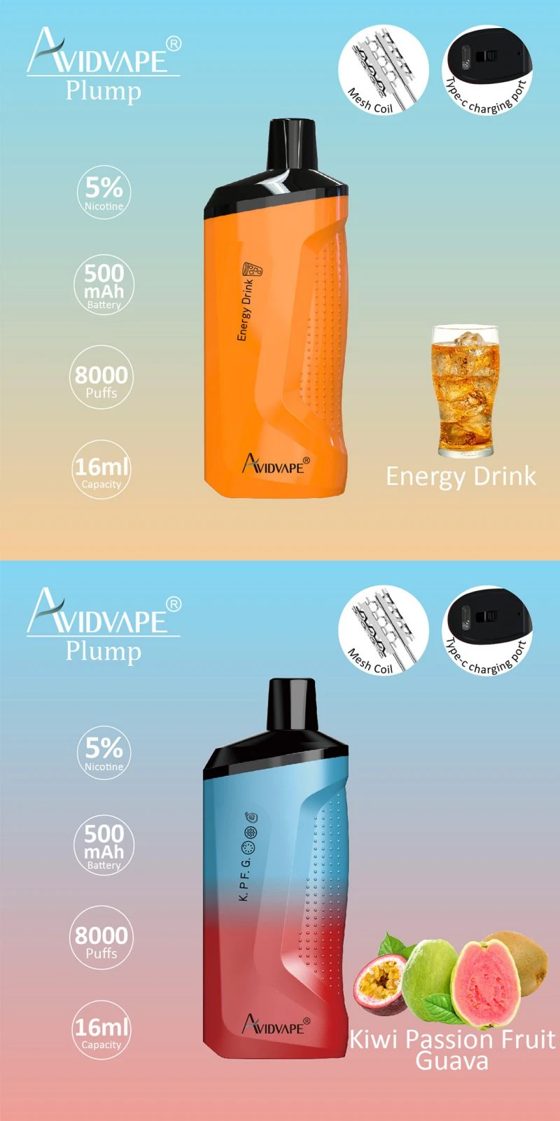 AvidVape Plump 8000 1