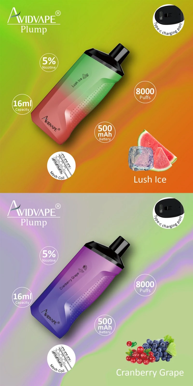 AvidVape Plump 8000 3 AvidVape Plump 8000 3