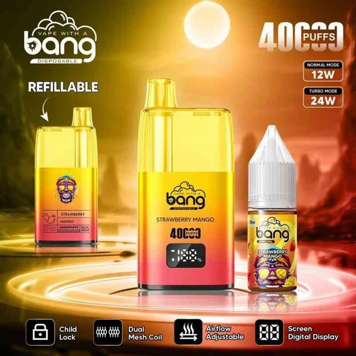 BANG 40000 REFILLABLE 5 BANG 40000 REFILLABLE 5