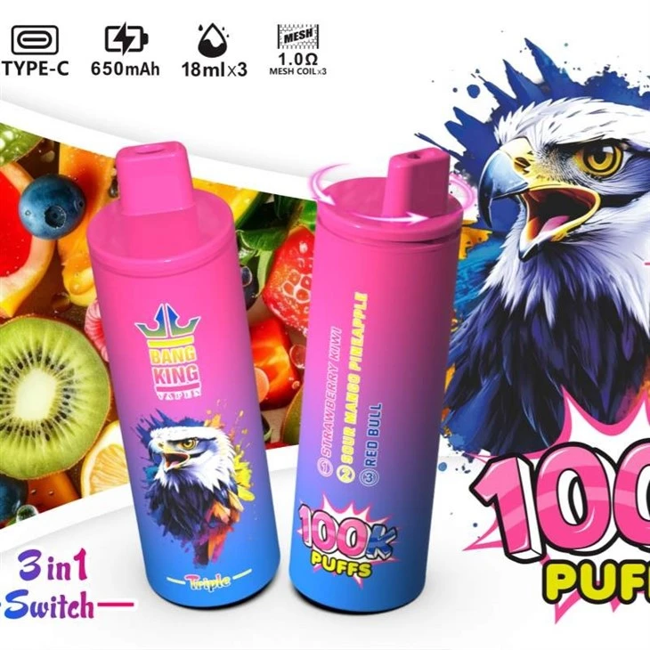 BANG KING VAPEN TRIPLE 100K factory BANG KING VAPEN TRIPLE 100K factory