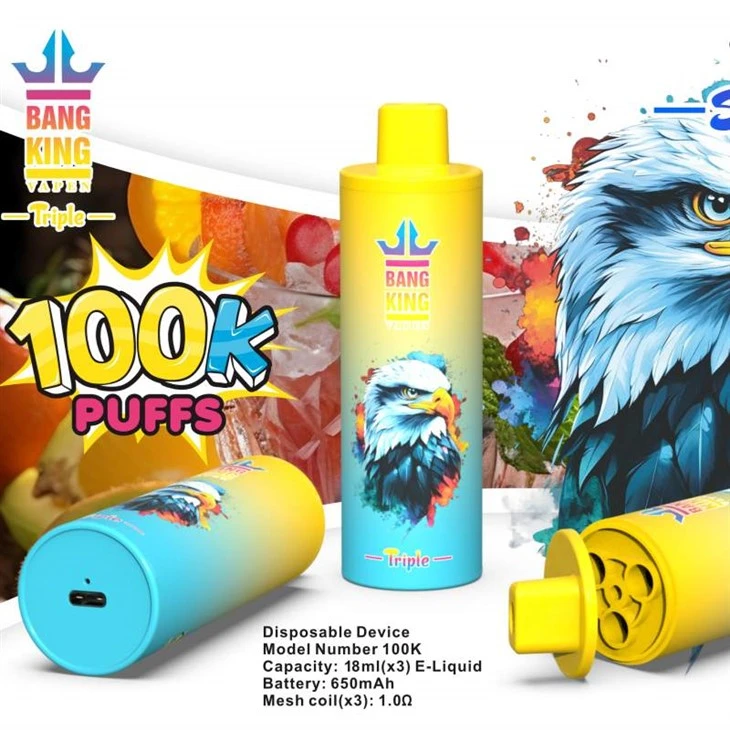 BANG KING VAPEN TRIPLE 100K BANG KING VAPEN TRIPLE 100K