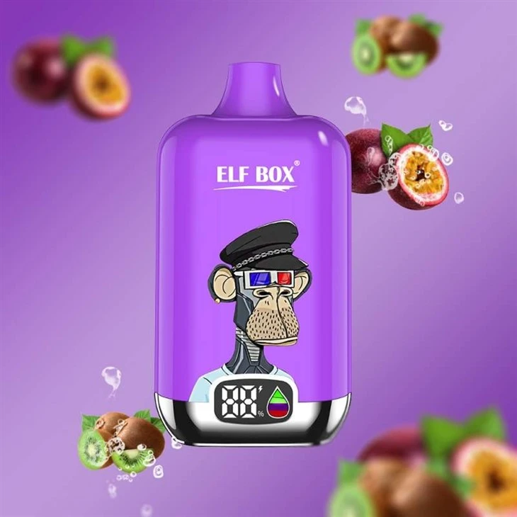 Kiwi Passion Fruit ELF BOX Digital 12000 Kiwi Passion Fruit ELF BOX Digital 12000