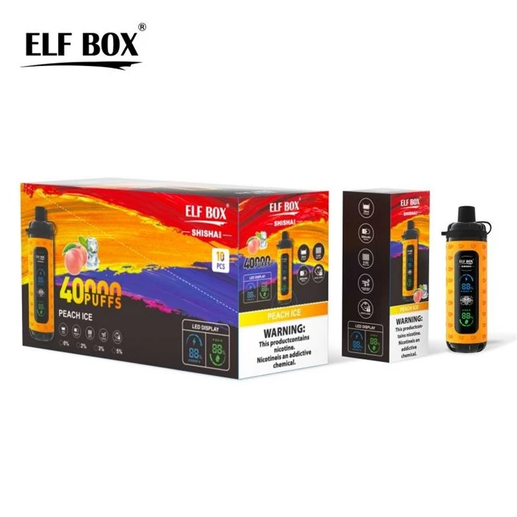 peach ice_Elf box Shisha Max 40k peach ice_Elf box Shisha Max 40k