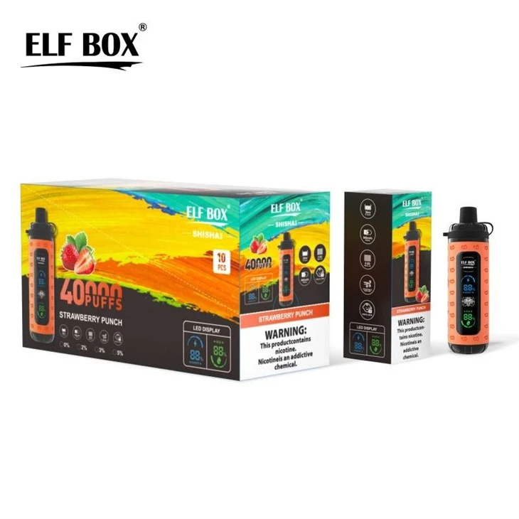 strawberry punch_Elf box Shisha Max 40k strawberry punch_Elf box Shisha Max 40k