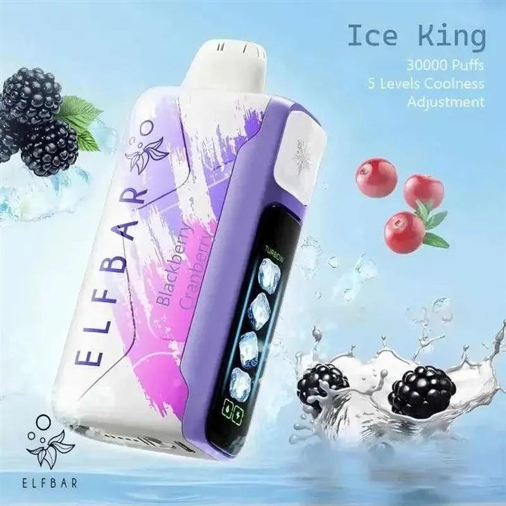 Elf-Ice-King-30000-Disposable-Bar-40K-Vapes-Electronic-Cigarettes-Pen-Style-Waka-10K-Dual-2-Flavors-in-1-Device-Wholesale-Disposable-Electronic-Cigarette (ELFBAR ICE KING 30000