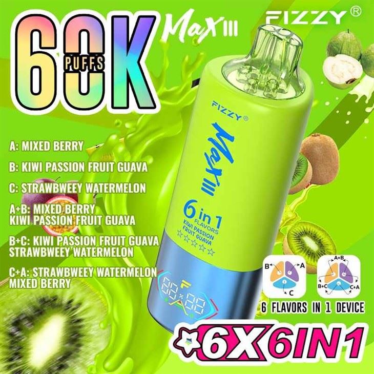 FIZZY 60K PUFFS 1