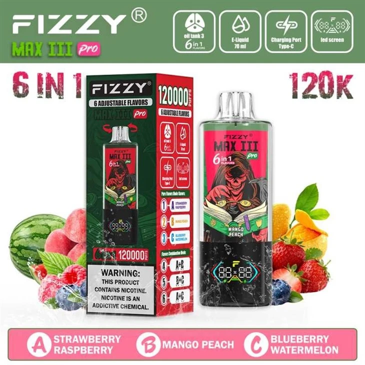 Fizzy MAXIII Pro 120000 high quality Fizzy MAXIII Pro 120000 high quality