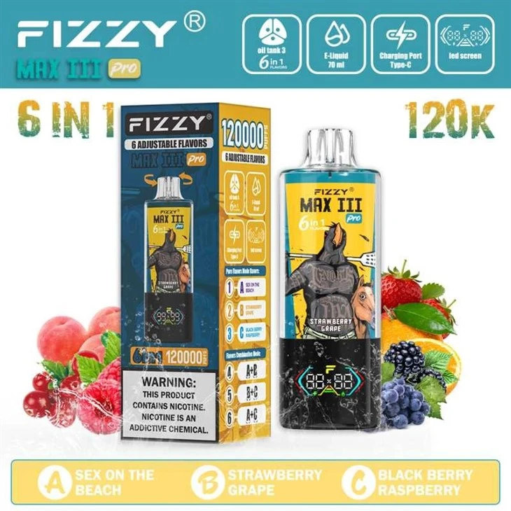 Fizzy MAXIII Pro 120000 price Fizzy MAXIII Pro 120000 price