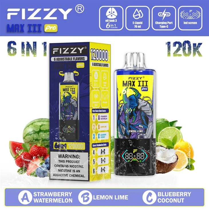 Fizzy MAXIII Pro 120000 Fizzy MAXIII Pro 120000