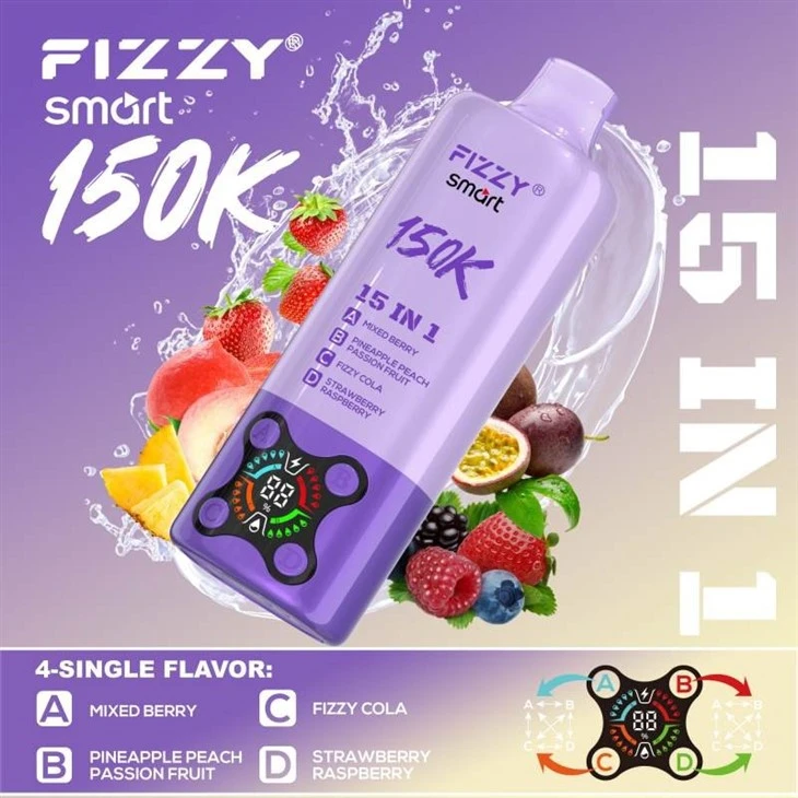 FIZZY SMART 15 IN 1 150K high quality FIZZY SMART 15 IN 1 150K high quality