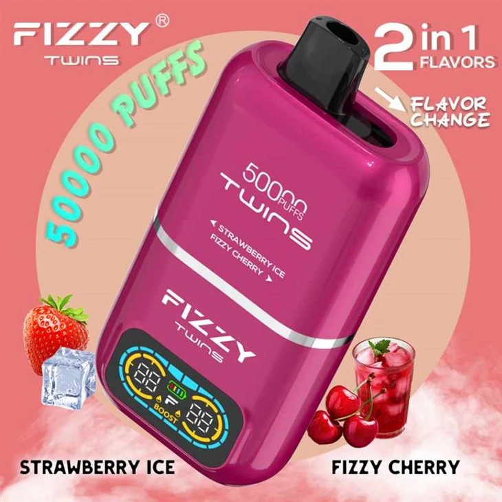 FIZZY TWINS 50000 Puffs FIZZY TWINS 50000 Puffs