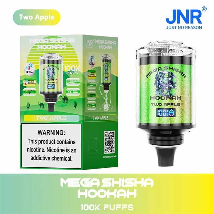 JNR Mega Shisha Hookah 100K Puffs