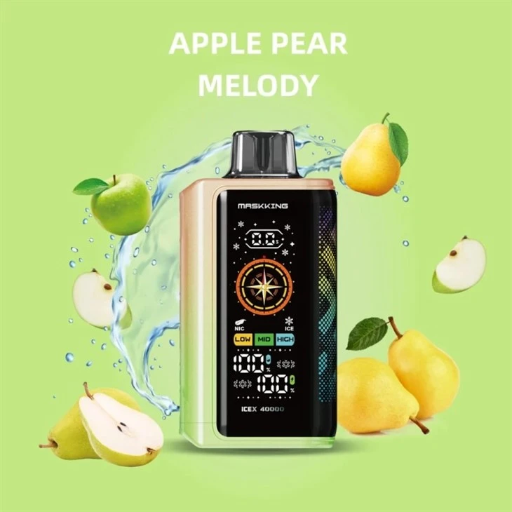 maskking-IceX-vape-40000-puff-Apple-Pear-Melody-IceX40000-Maskking icex 40000 maskking-IceX-vape-40000-puff-Apple-Pear-Melody-IceX40000-Maskking icex 40000