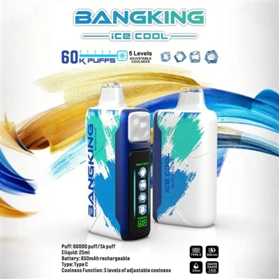 BANGKING ICE King COOL 60K: ডিসপোজেবল ই-সিগারেটে একেবারে নতুন অভিজ্ঞতার অন্বেষণ