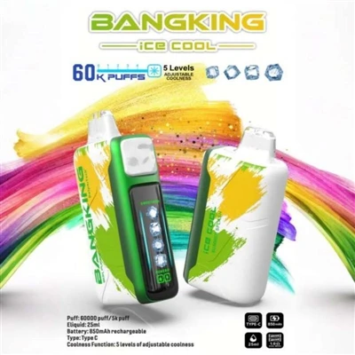 BANGKING ICE King COOL 60K: ডিসপোজেবল ই{1}}সিগারেটের জন্য একটি নতুন বেঞ্চমার্ক৷