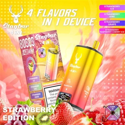 Hotsellvape পাইকারি চ্যানেলের সুপারিশ: স্ট্যাগ বার 4in1 80000 পাফস - কাস্টমাই...