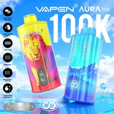 VAPEN AURA 100000: যখন ডিসপোজেবল ই-সিগারেটগুলি 'সত্যিকারের দীর্ঘ-স্থায়ী' ডিভ...