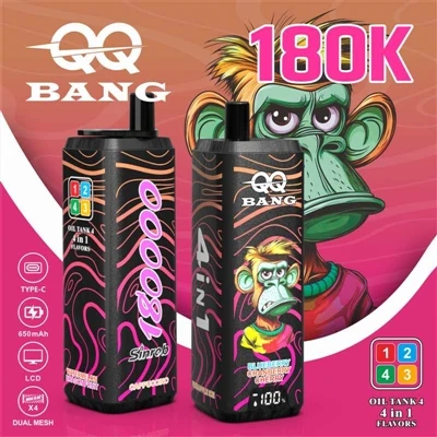 QQ BANG 4in1 180K: চারটি স্বাদের জন্য একটি স্টিক, আপনার প্রতিদিনকে মজাদার করে...