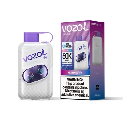 VOZOL স্টার ক্লিক 50000: ডিসপোজেবল ই{1}}সিগারেটের জন্য একটি নতুন বেঞ্চমার্ক