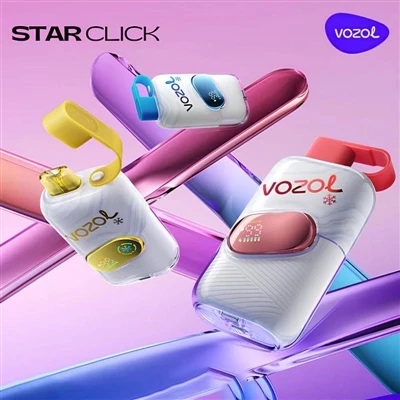 VOZOL স্টার ক্লিক 50000 PUFFS: ডিসপোজেবল ই{1}}সিগারেটের জন্য একটি নতুন উচ্চতা