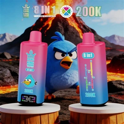 BANG KING VAPEN 8IN1 200K: তরুণদের জন্য একটি ট্রেন্ডি ইলেক্ট্রনিক সিগারেট বিপ্লব