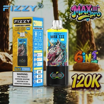 Fizzy MAXIII Pro 120K পাফস: যখন ছয়টি ফ্লেভার একটি ডিভাইসে প্যাক করা হয়, তখন...