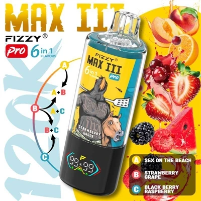 Fizzy MAXIII Pro 120K Puffs Vape: এমন একটি ডিভাইস যা সত্যিকার অর্থে অলস মানুষ...