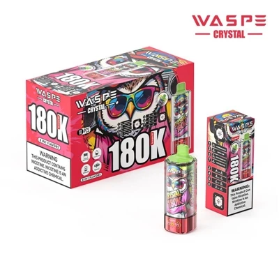 Waspe Crystal 8-in-1 180,000 Puffs Vape: আল্ট্রাতে 'মাল্টি-সিস্টেম ইন্টিগ্রেশ...