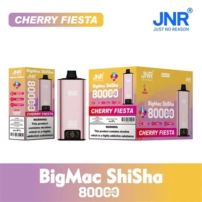 JNR বিগ ম্যাক শিশা 80000: উচ্চ-বাষ্প ডিসপোজেবল ভ্যাপ এক্সপেরিয়েন্স রিডিফাইনিং