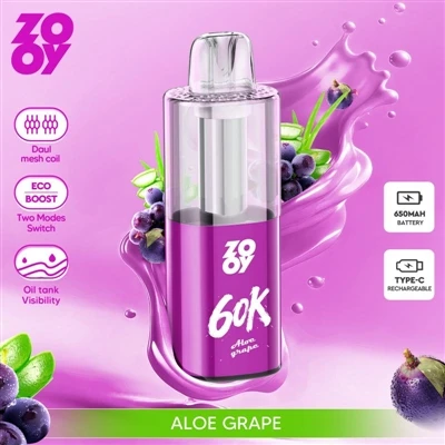 ZOOY Fizzy 60K: উচ্চ-Puff Vapes 'Era of Endurance' এ প্রবেশ করে