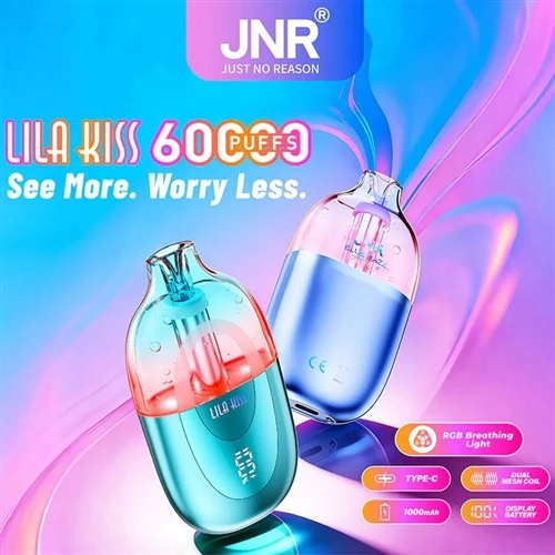 JNR Lira Kiss 60K: উচ্চ-ভলিউম ই-সিগারেট শিল্পে নতুন প্রবণতা যেমন পণ্যের পরিবর...