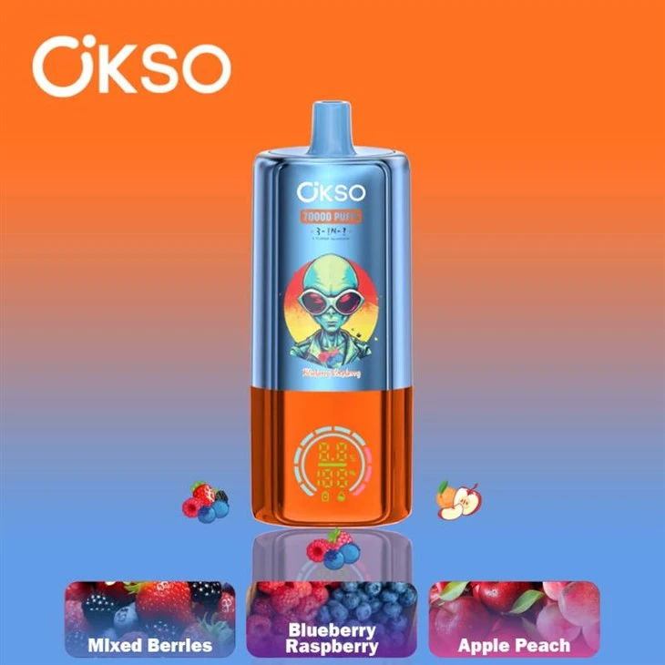 OKSO 3IN1 70000 PUFFS VAPE OKSO 3IN1 70000 PUFFS VAPE