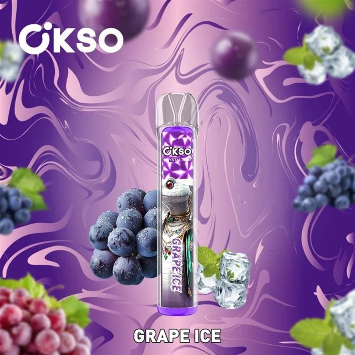 grape ice_OKSO CRYSTAL BAR 800 grape ice_OKSO CRYSTAL BAR 800