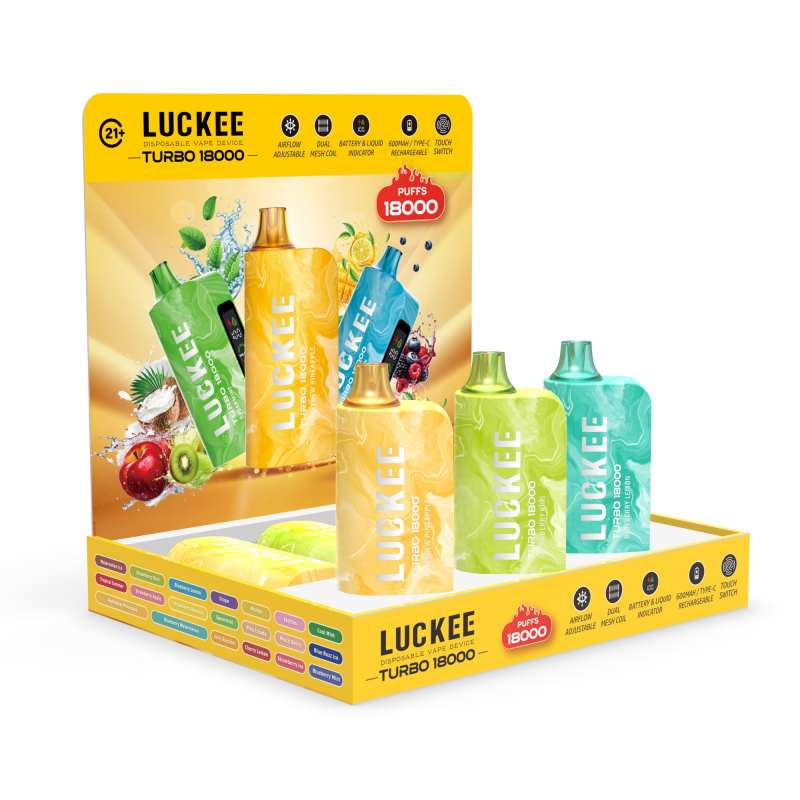 LUCKEE Turbo 18K 1 VAPE LUCKEE Turbo 18K 1 VAPE