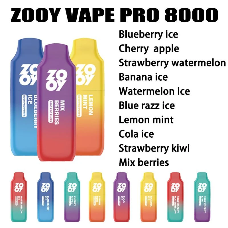 ZOOY PRO 8000 puffs vape 3 ZOOY PRO 8000 puffs vape 3
