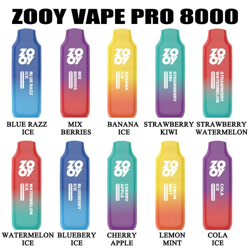 ZOOY PRO 8000 puffs vape 5 ZOOY PRO 8000 puffs vape 5