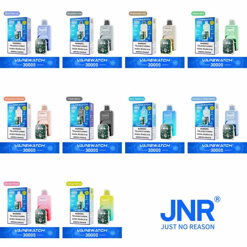 VAPEWATCH Flavor listJNR VapeWatch 30000 VAPEWATCH Flavor listJNR VapeWatch 30000