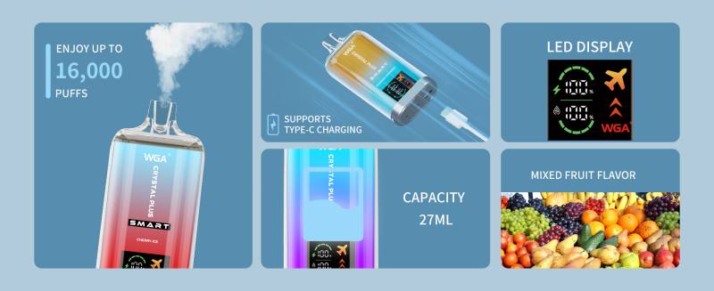 WGA Crystal Plus SMART 16K Puffs 2