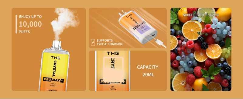 WGA The Crystal Pro Max 10K PUFFS 6