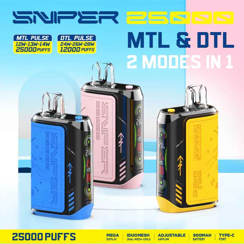 VAPMOD SNIPER 25000 VAPMOD SNIPER 25000