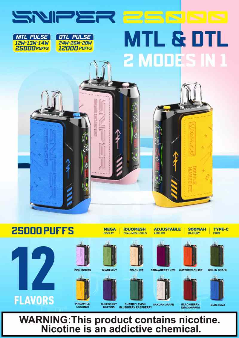 VAPMOD SNIPER 25000 1