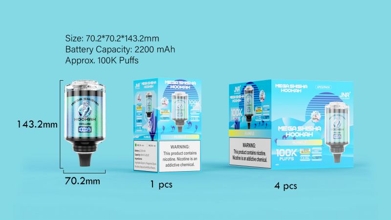 JNR Mega Shisha Hookah 100K 69