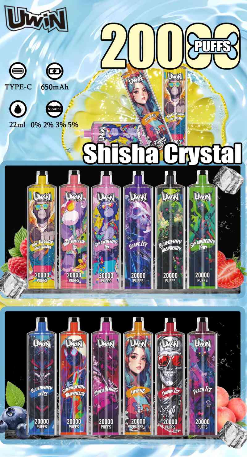 Uwin shisha crystal 20K 5