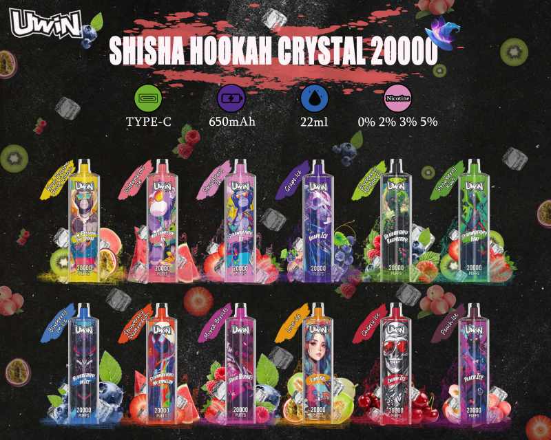Uwin shisha crystal 20K 1