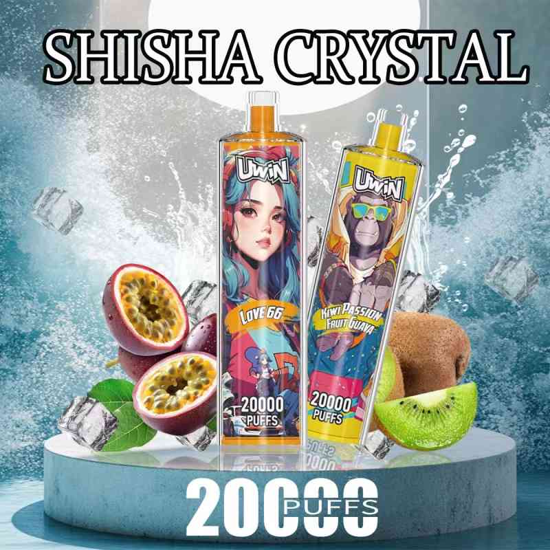 Uwin shisha crystal 20K 7 Uwin shisha crystal 20K 7