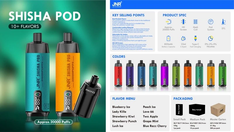 JNR SHISHA POD 3 JNR SHISHA POD 3