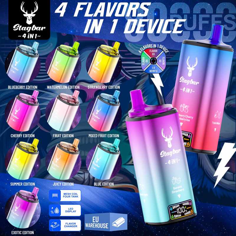 STAG BAR 4 in 1 80K STAG BAR 4 in 1 80K