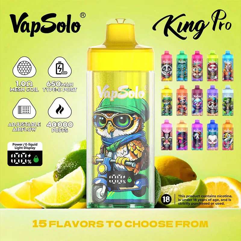 VapsoloKingPro40000-Vapsolo King Pro 40000 puff VapsoloKingPro40000-Vapsolo King Pro 40000 puff