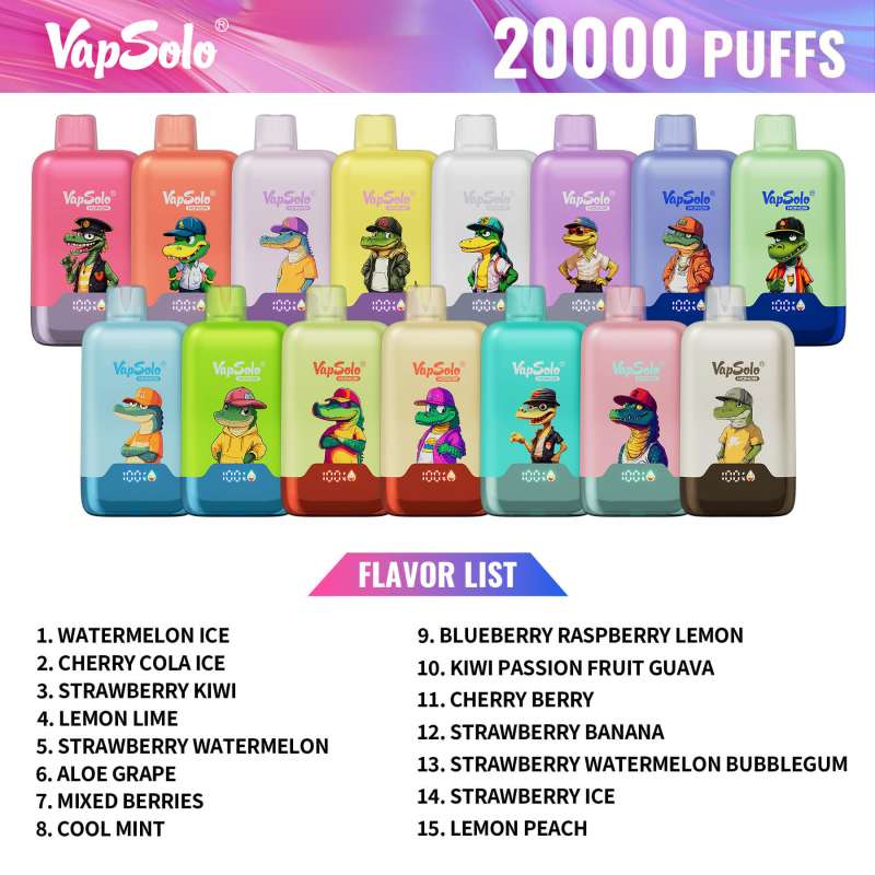 VAPSOLO-HONOR-20K-Puffs-Vape VAPSOLO-HONOR-20K-Puffs-Vape